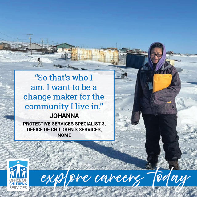 OCS is Hiring: Search for Children's Services positions on Workplace Alaska