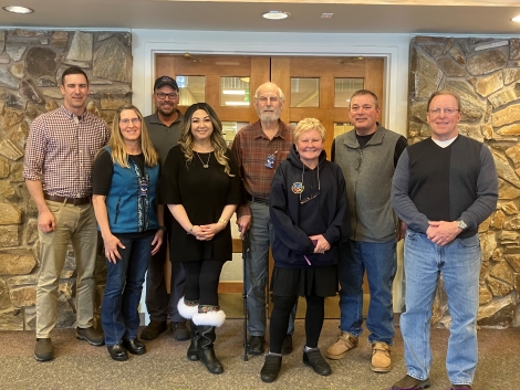 Board members at Fairbanks Pioneer Home