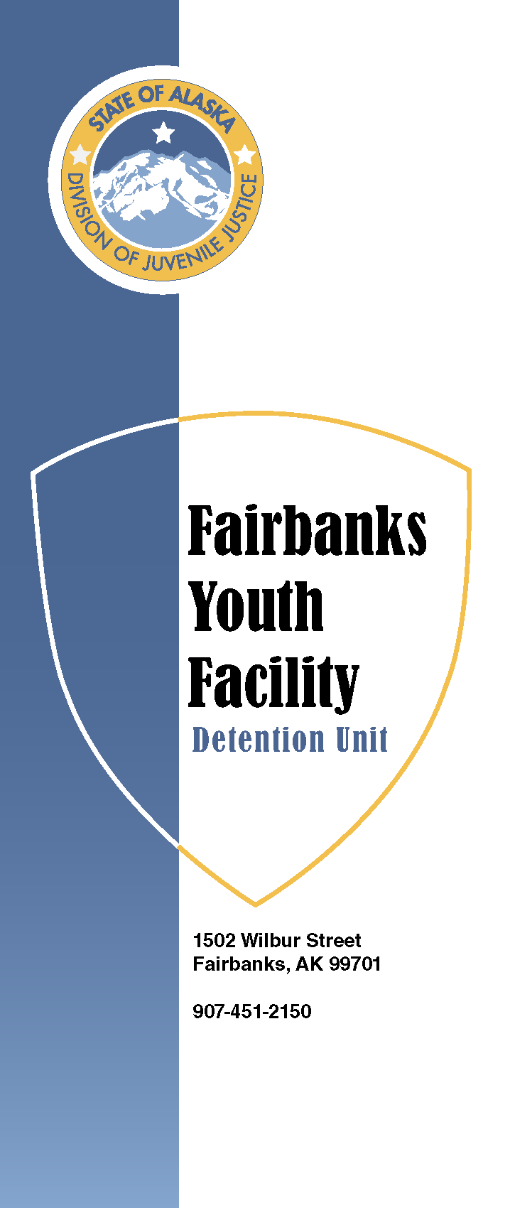 Fairbanks Youth Facility Detention Brochure Thumbnail