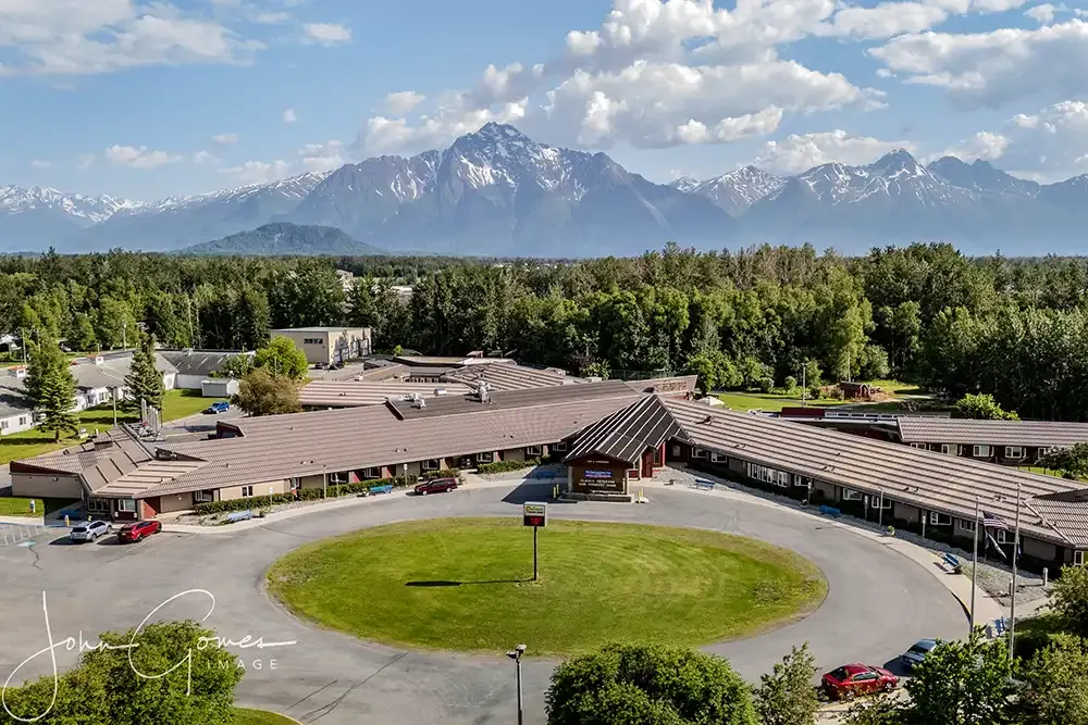 Alaska Veterans and Pioneers Home, Palmer Aerial view by John Gomes