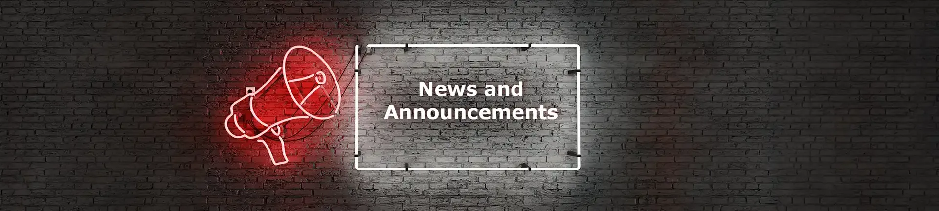 News and Announcements