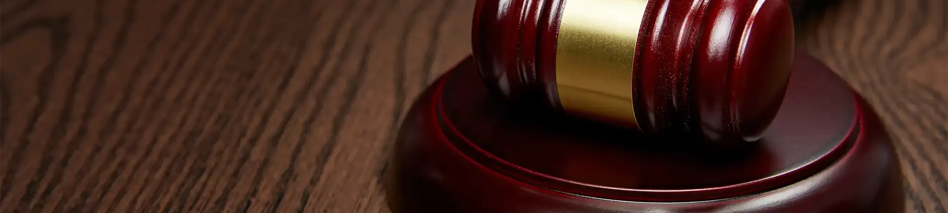 Gavel resting