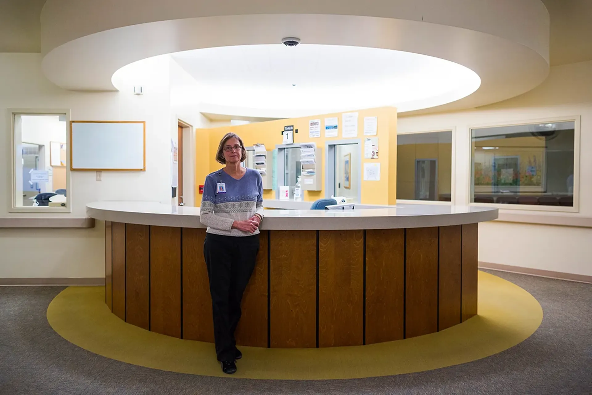API Interior, Front Desk
