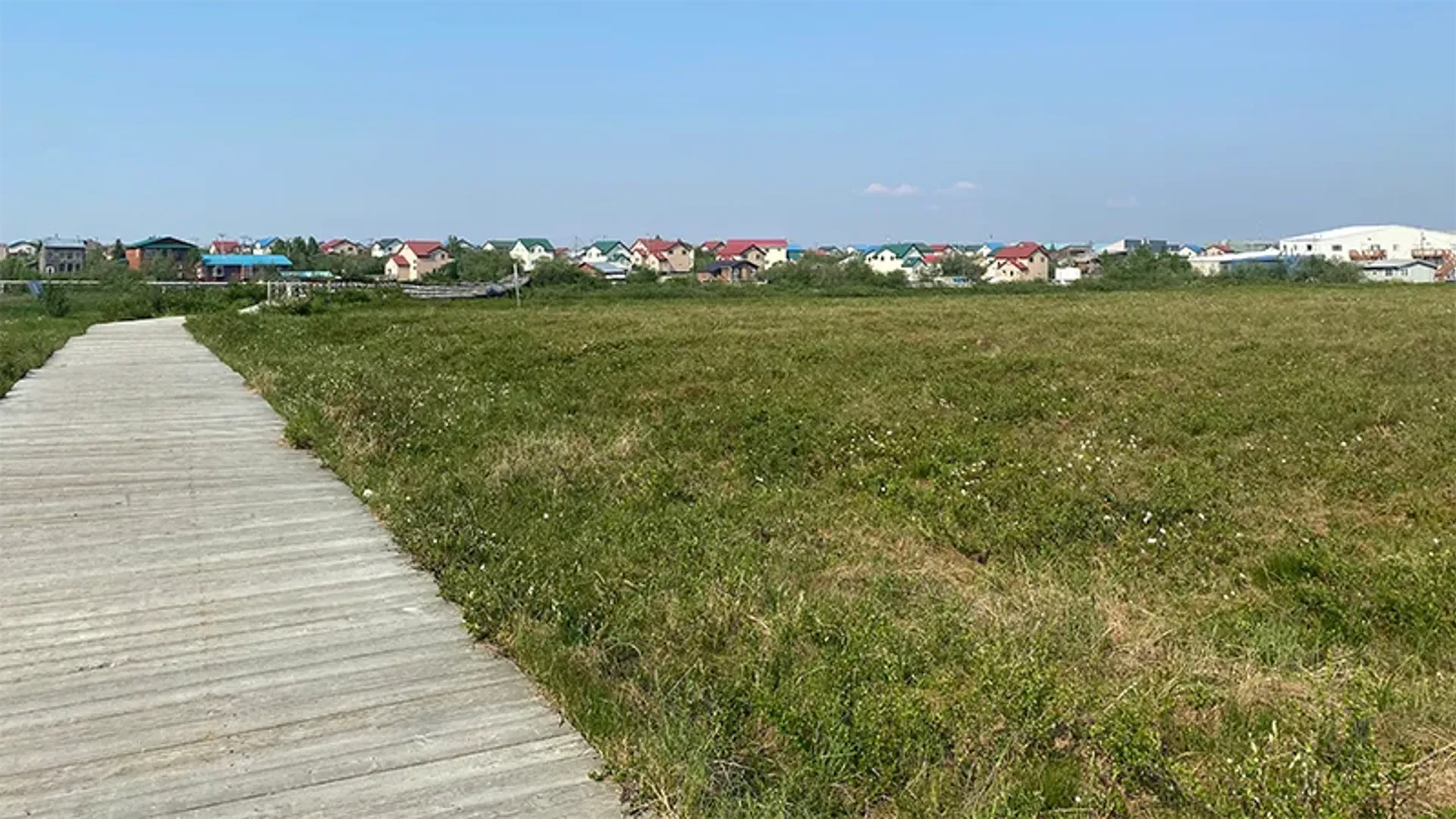Boardwalk leading to Bethel