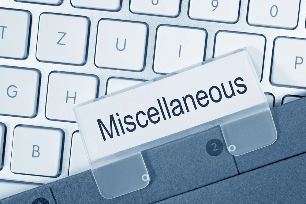 Miscellaneous
