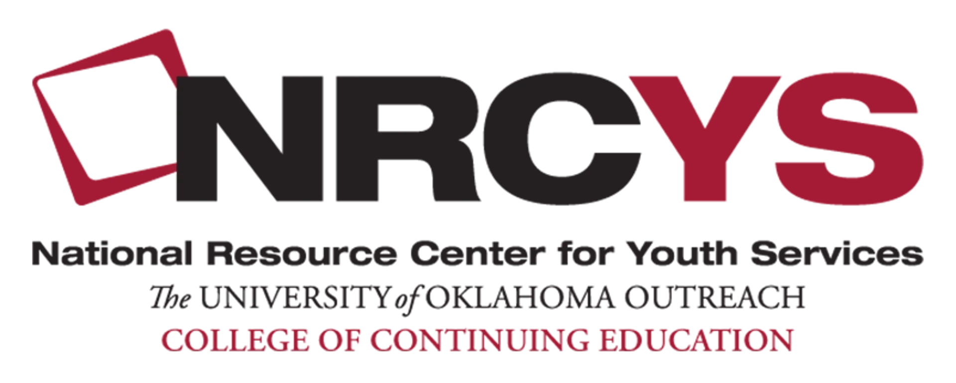 National Resource Center for Youth Services. The University of Oklahoma Outreach. College of Continuing Education.