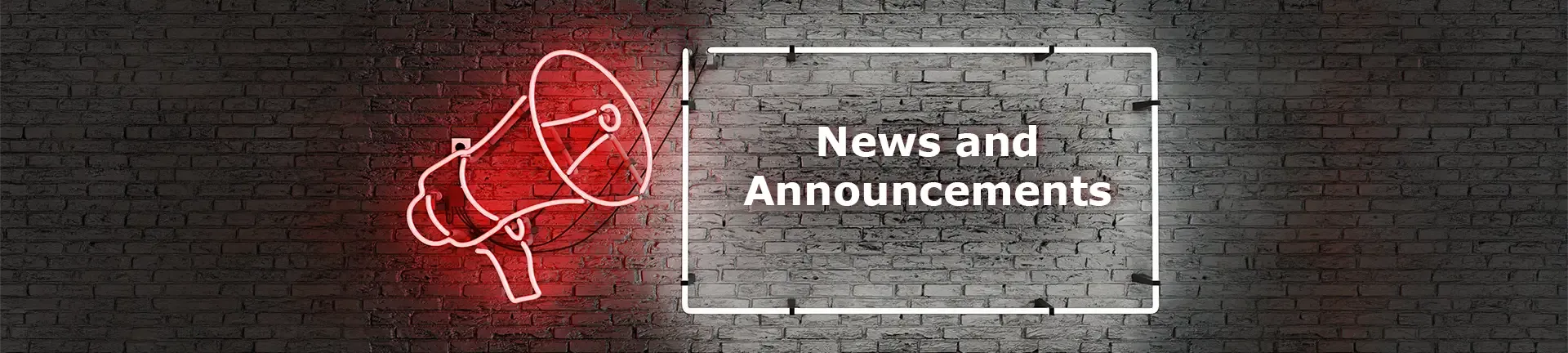 News and Announcements